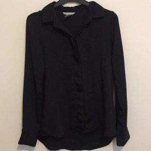 H&M HM navy blouse